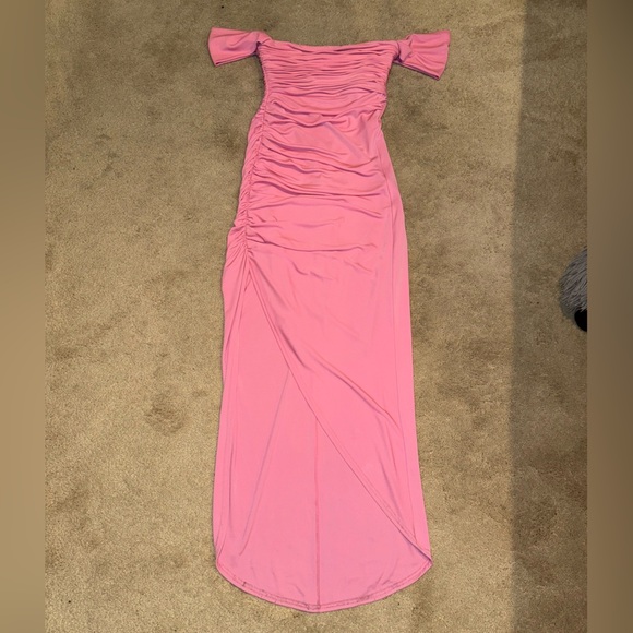 CINQ À SEPT Delaney Off The Shoulder Jersey Dress - Picture 1 of 9